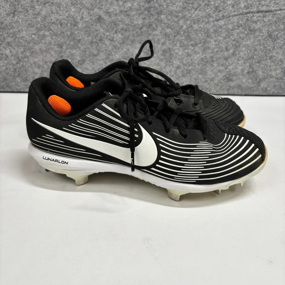 Nike Hyperdiamond 3 Pro Softball Cleats Womens 9 Black White CD0110-002 Metal